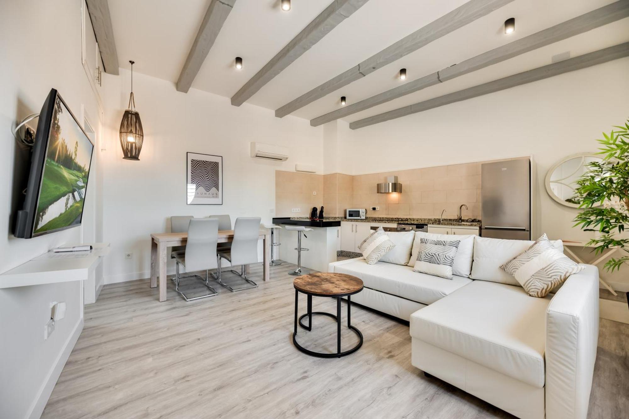 Sea View With Shared Terrace Apartment Малага Екстериор снимка